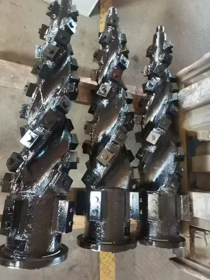 Special-Purpose Triple-Helix Carbide Drill Bit for Tap Hole Reaming